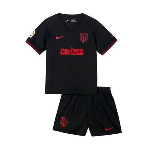 Camiseta Atlético De Madrid Replica Segunda Ropa Niño 2019/20 Negro